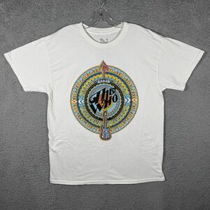The‎ Who 2025 North American Tour Graphic T-Shirt White Mens Large Cotton Tee